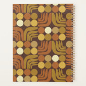 Boheem Donkerbruin Planner (Achterkant)
