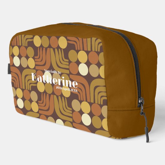 Boheem Donkerbruin Toilettasje (Rechterhoek)