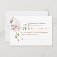 Boheem kaart RSVP trouwfeest