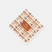 Boheem Patroon Baby Shower Servet (Hoek)