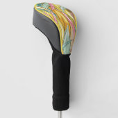 boheem patroon golfheadcover (Schuin)
