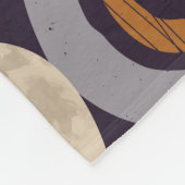 Boheems Abstract: Minimalistische charme. Fleece Deken (Hoek)