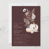 Boheems Baby shower Kaart (Voorkant)