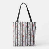  Boheems bloemblaadjespatroon Tote Bag (Achterkant)
