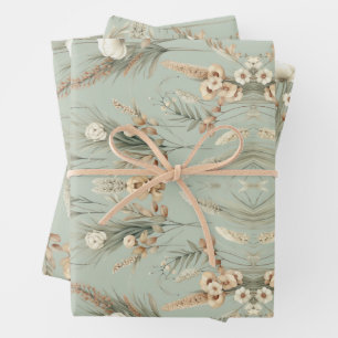 Boheems Boeket inpakpapier Vel