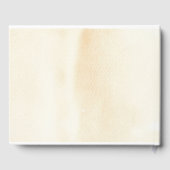 Boheems-chique botanische bruiloft gastenboek (Achterkant)