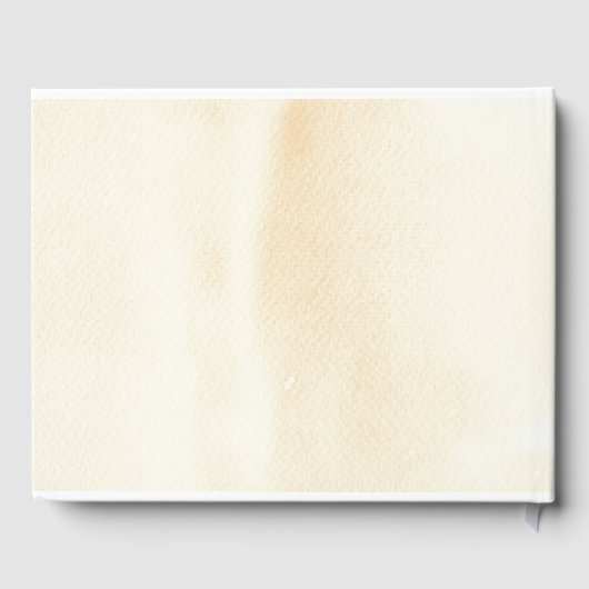 Boheems-chique botanische bruiloft gastenboek (Achterkant)