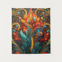 Boheems decor wandtapijt