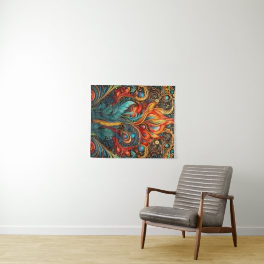 Boheems decor wandtapijt wandkleed (In Situ (horizontaal))