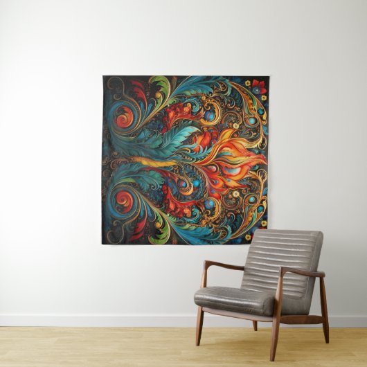 Boheems decor wandtapijt wandkleed (In Situ (horizontaal))