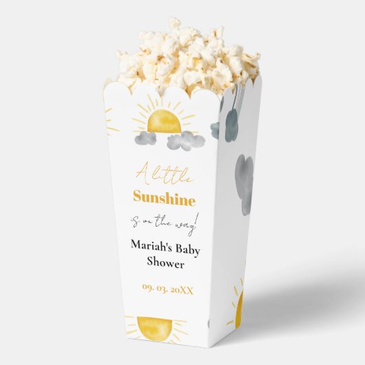 Boheems een beetje zonneschijn is de manier waarop bedankdoosjes (Popped)