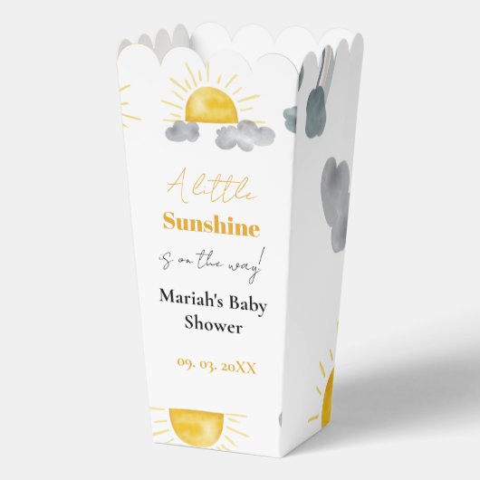 Boheems een beetje zonneschijn is de manier waarop bedankdoosjes (Voorkant)