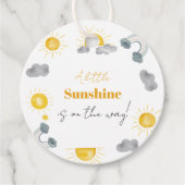 Boheems een beetje zonneschijn is de manier waarop bedankjes labels (Voorkant)