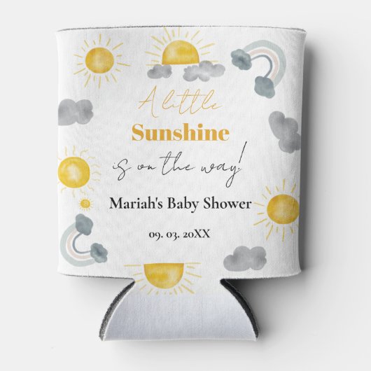 Boheems een beetje zonneschijn is de manier waarop blikjeskoeler (Voorkant)