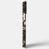 Boheems foliummonogram Case-Mate iPhone case (Achterkant / Rechts)