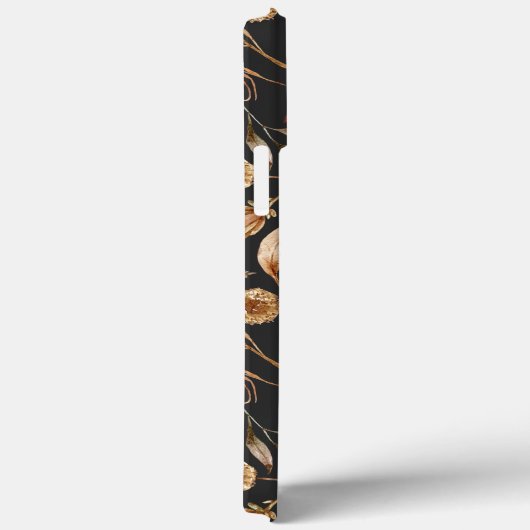 Boheems foliummonogram Case-Mate iPhone case (Achterkant / Rechts)