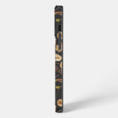 Boheems foliummonogram iPhone hoesje (Linkerkant)
