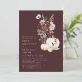 Boheems herfstfeest kaart (Staand voorkant)