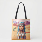 Boheems meisje tote bag (Voorkant)