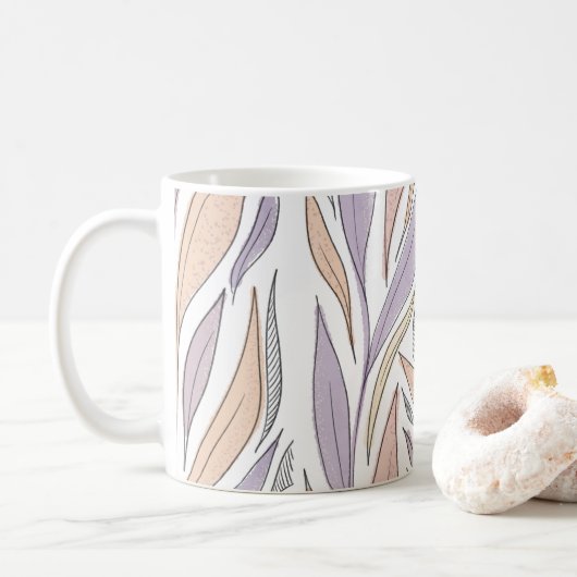 Boheems patroon koffiemok (Met donut)