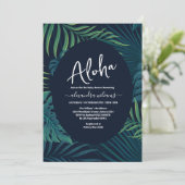 Boheems tropisch bloemig baby shower kaart (Staand voorkant)