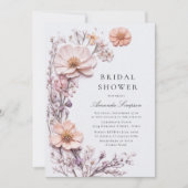 Boheems Vrijgezellenfeest met weidebloem Kaart (Voorkant)