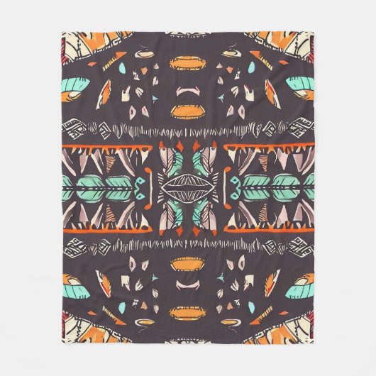 Boheems Western Fleece Deken (Voorkant)