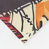 Boheems Western Fleece Deken (Hoek)