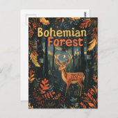 Boheems woud briefkaart (Voorkant / Achterkant)