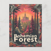 Boheems woud briefkaart (Voorkant)