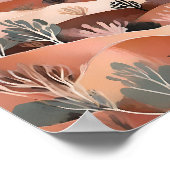 Boheemse Abstracte woestijnduinen - Dromerig lands Poster (Hoek)