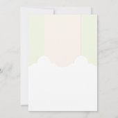 Boheemse Aquarel Bloem Neutraal Geslacht Kaart (Achterkant)