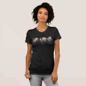 Boheemse astrologie t-shirt (Voorkant volledig)