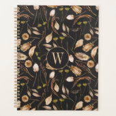 Boheemse bladmonogram planner (Voorkant)