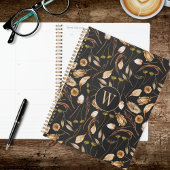 Boheemse bladmonogram planner