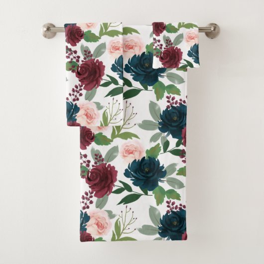 Boheemse bloem  bad handdoek (Insitu)