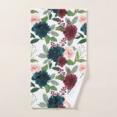 Boheemse bloem  bad handdoek (Handdoek)