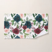 Boheemse bloem  bad handdoek (Handdoek)