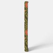 Boheemse bloemen in aardetinten samsung galaxy hoesje (Linkerkant)