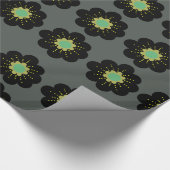 Boheemse bloemen inpakpapier (Hoek)