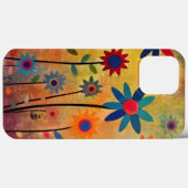 Boheemse Bloemen Kleurrijk Case-Mate iPhone Case (Achterkant (horizontaal))