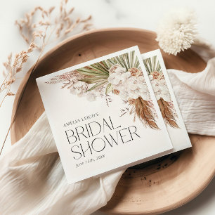 Boheemse Bloemen & Veren Douche Servet