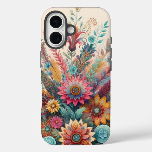 Boheemse bloemendroom Case-Mate iPhone case (Achterkant)