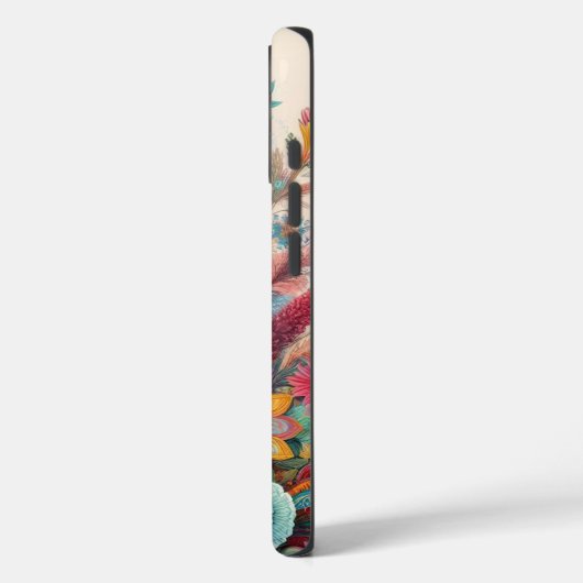 Boheemse bloemendroom Case-Mate iPhone case (Achterkant / Links)