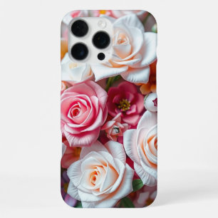 Boheemse bloemenkunst perfect cadeau voor je gelie iPhone 16 pro max hoesje