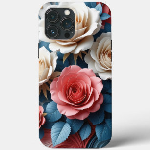 Boheemse Bloemenkunst Tough Perfect Gift Case-Mate iPhone Case
