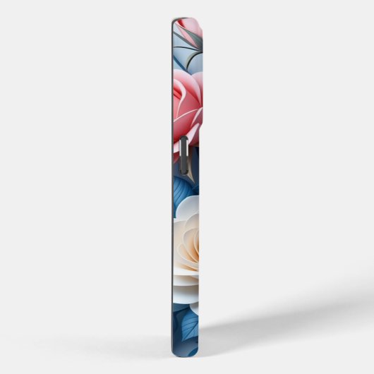 Boheemse Bloemenkunst Tough Perfect Gift Case-Mate iPhone Case (Achterkant / Rechts)