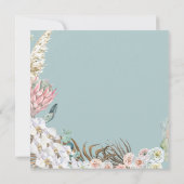 Boheemse Bloemenplein Open Huis Uitnodiging (Achterkant)