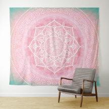 Boheemse Blush Roze & Blauw