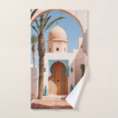 Boheemse bogen bad handdoek (Handdoek)